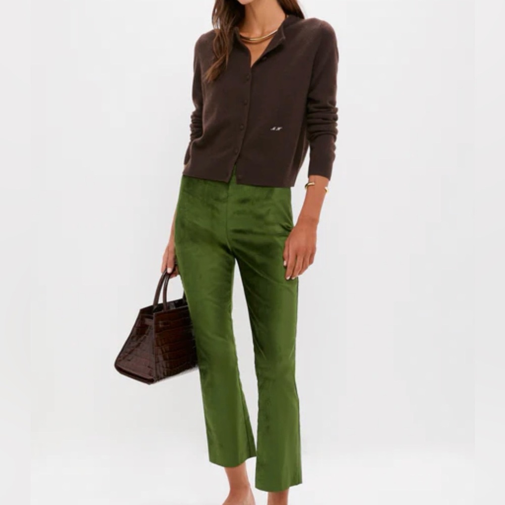 Tuckernuck Green Velvet Ashford Pants Size Small